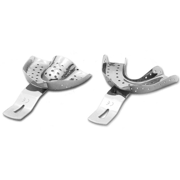 Impression Tray Kit, Ehricke for Toothed Jaws, Set/10 - Medesy - 6001/KIT