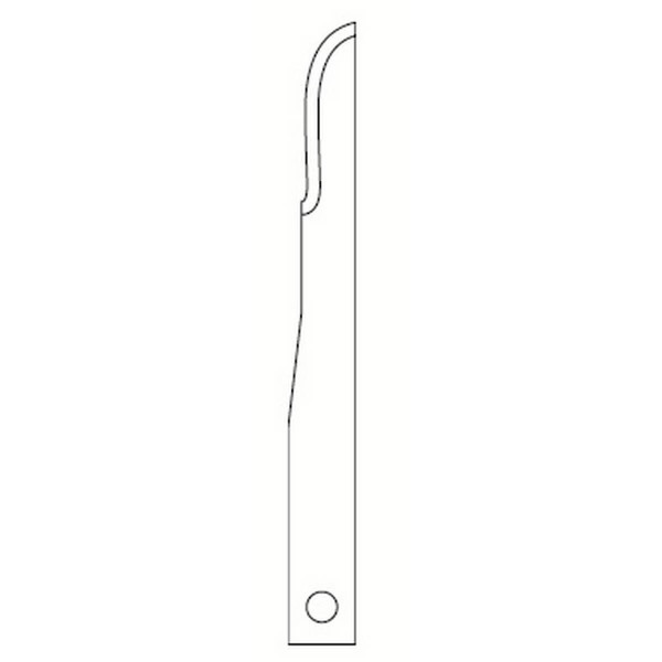Micro Blades Sterile N.67, 25 Pcs - Medesy - 3638/67