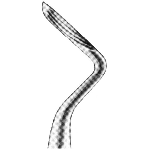 Root Elevator Kopp 4.2mm, Right, Curved - Medesy - 800/6