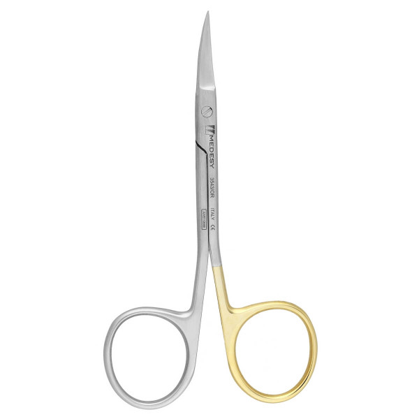 Scissors Iris 115mm Superior Cut Or Curved - Medesy - 3543/OR