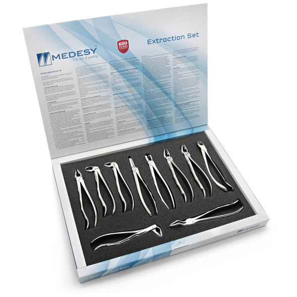 Set Tooth Forceps Blade Beaks - Medesy - 2400-SET