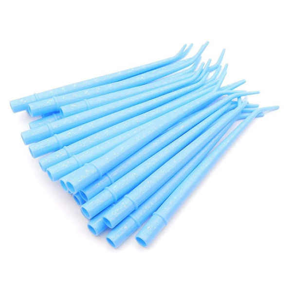 Disposable Surgical Aspirator Tips, Blue (Large), PK/25 - Layan - 802-1203/L