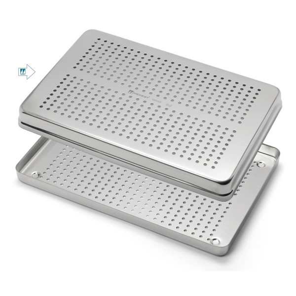 Tray Large Perforated - Lid - Medesy - 1001-CF