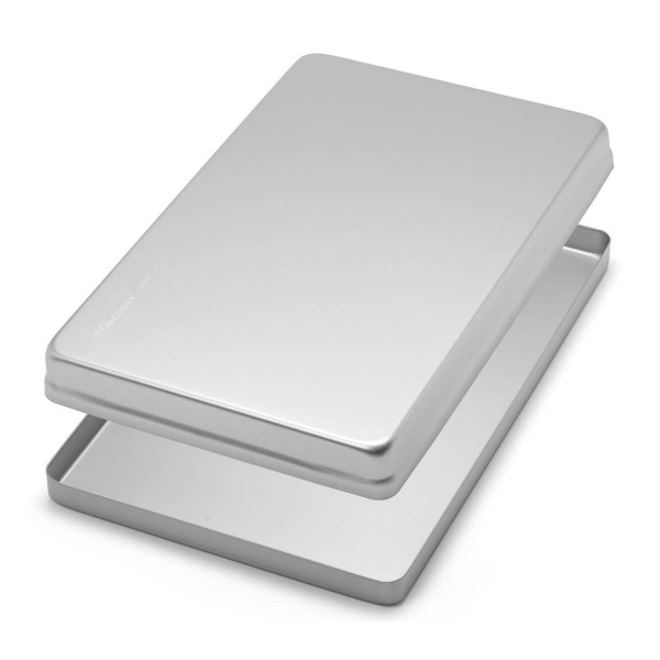 Tray Small Aluminum Silver - Lid - Medesy - 999-AS