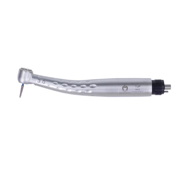 LED High Speed Handpiece, 4 Holes - Apple - RED-TUP-M4