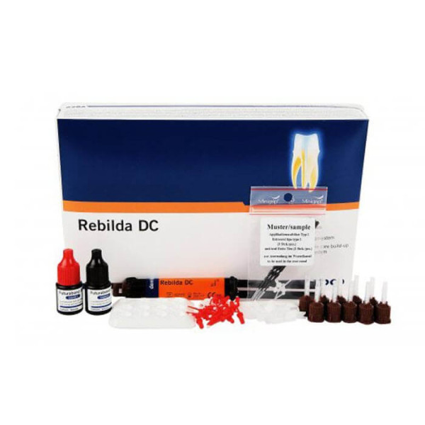 Rebilda DC QM, Dentine, Flowable Core Build-Up & Post Luting Kit - VOCO - 1402