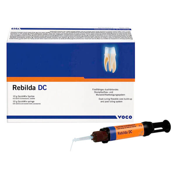 Rebilda DC QM, White, Flowable Core Build-Up & Post Luting - VOCO - 1405