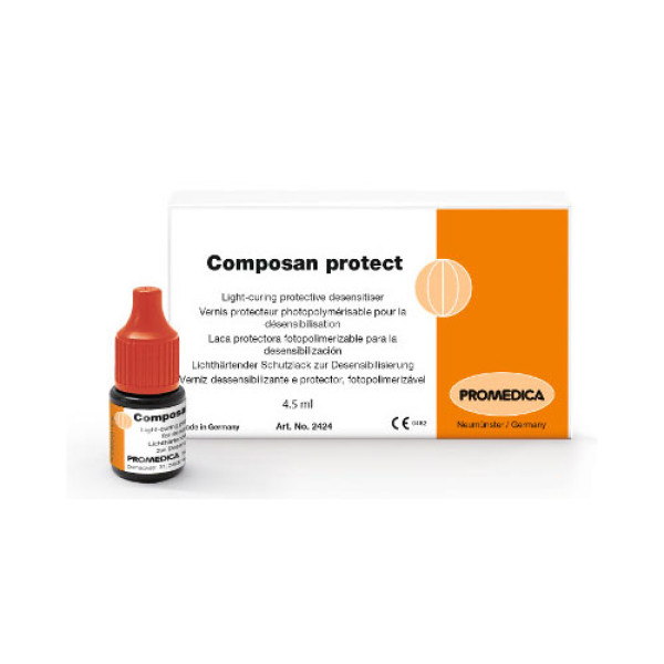 Composan Protect, Light-Cure Desensitizing Varnish Bottle - Promedica - 2424