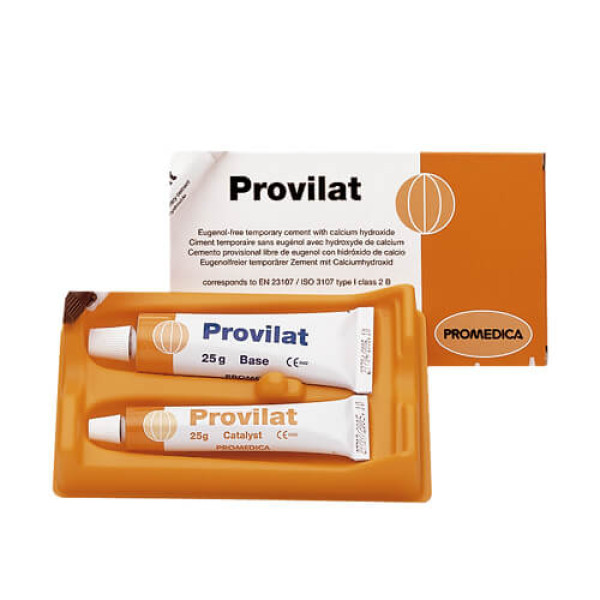 Provilat, Temporary Eugenol-free Luting Cement, Tube - Promedica - 2444
