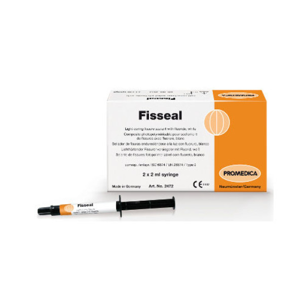 Fisseal, Pit and Fissure Sealant with Fluoride, Syringe - Promedica - 2472