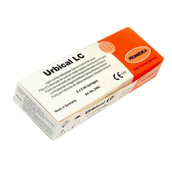 Urbical LC, Light-Cure Radiopaque Calcium Hydroxide Paste - Promedica - 2493
