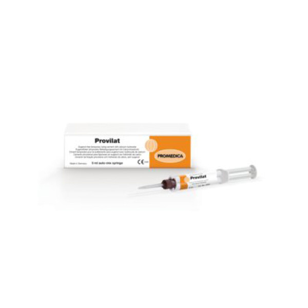 Provilat, Temporary Eugenol-free Luting Cement, Syringe - Promedica - 2535
