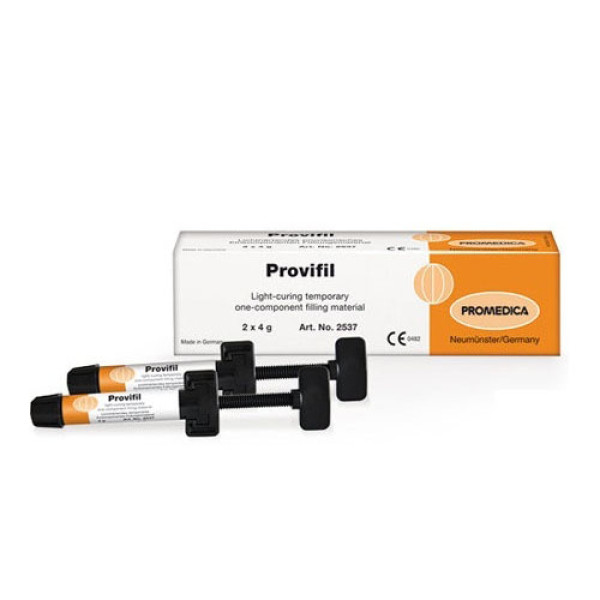 Provifil, Light-Cure One-component Temporary Filling, Syringe - Promedica - 2537