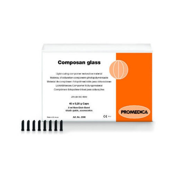 Composan Glass, Compomer Filling, C2, Capsule - Promedica - 2696