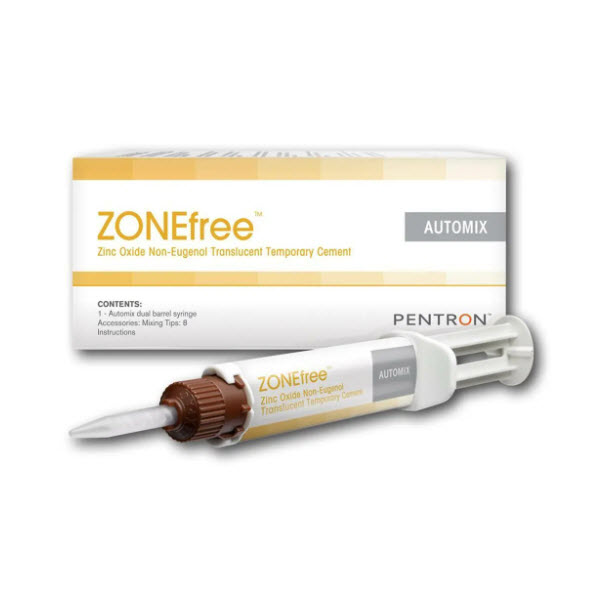ZONEfree Non-Eugenol Translucent Temporary Cement - Pentron - 27041DX