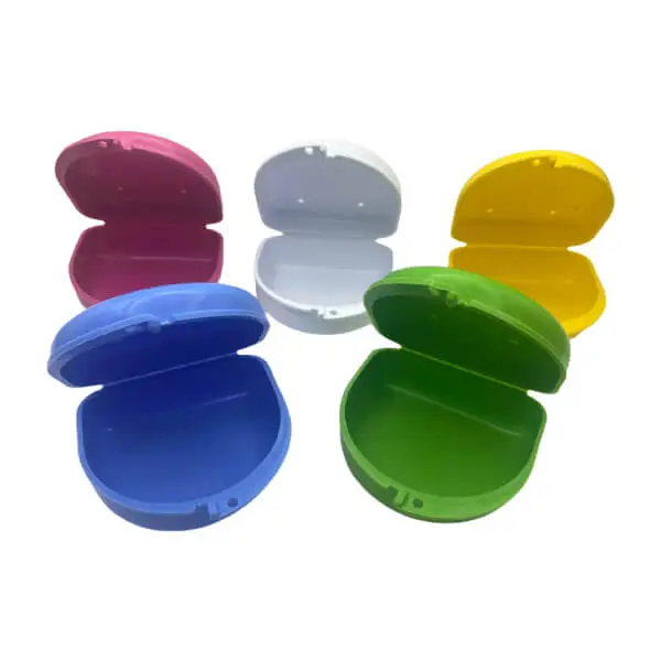 Plastic Retainer Box, Assorted Colors, PK/25
