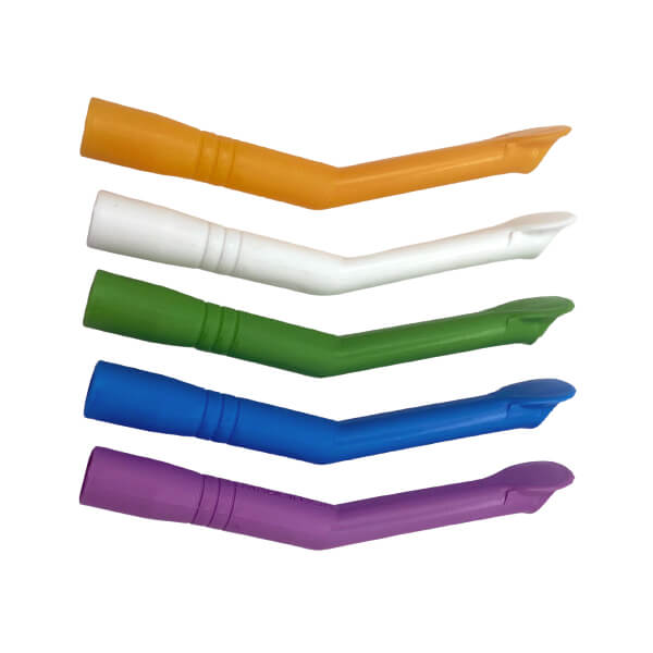 Autoclavable Surgical Aspiration Tips, 16mm, Assorted Colors, PK/20 - Diaa -