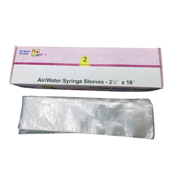 Air/Water Syringe Sleeves 2.5x10, PK/250 - Diaa -