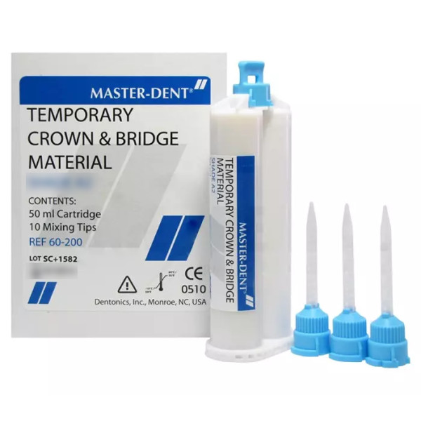Temporary Crown & Bridge Material, A2, 50ml - Dentonics -