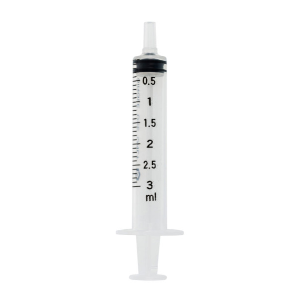 Syringe 3ml, Box/100 - Generic China -