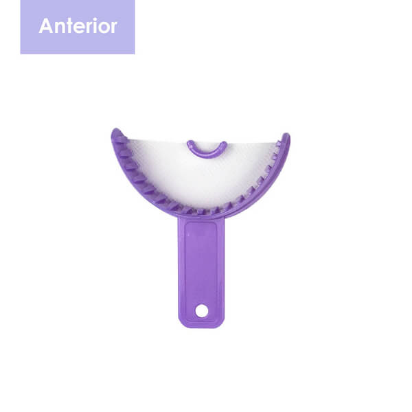 Anterior Bite Tray with Net (Purple), PK/35 - Generic China -