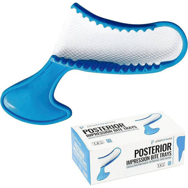 Posterior Bite Tray with Net (Blue), PK/50 - Generic China -