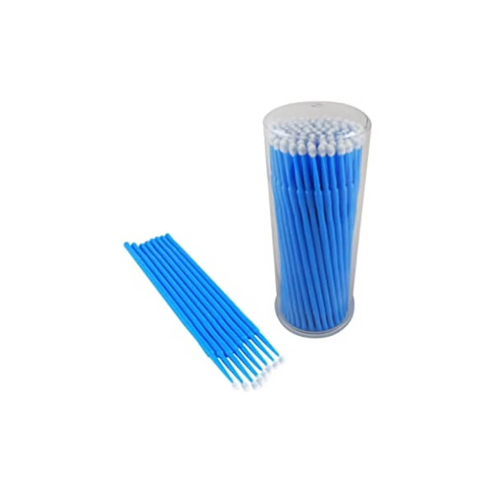 Micro Applicator Brush Dental 100 Pcs Micro Brushes Disposable for Dental  Eyelashes Extensions Personal Care Cleaning Regular