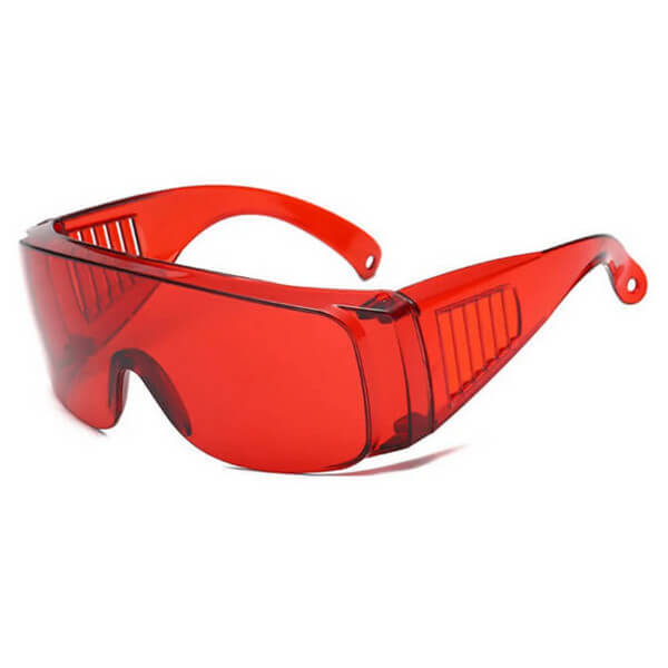 Red UV Protective Safety Glasses - Generic China -