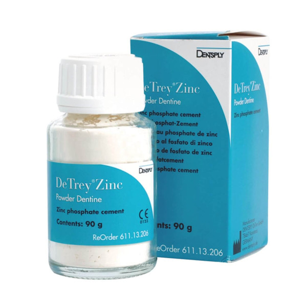 DeTrey Zinc Phosphate Cement Powder, 90g - Dentsply Sirona - 61113206