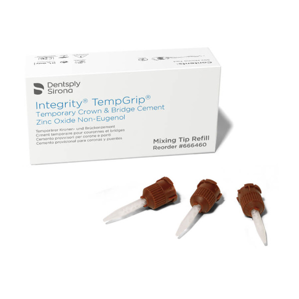 Integrity TempGrip Temporary C&B Cement Mix Tips, PK/50 - Dentsply Sirona - 666460