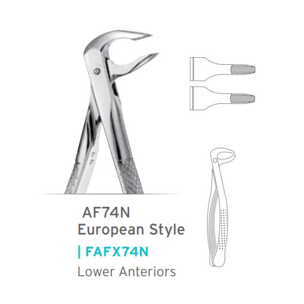 Apical Lower Anterior Inferior Forceps #X74N - Hu Friedy - FAFX74N