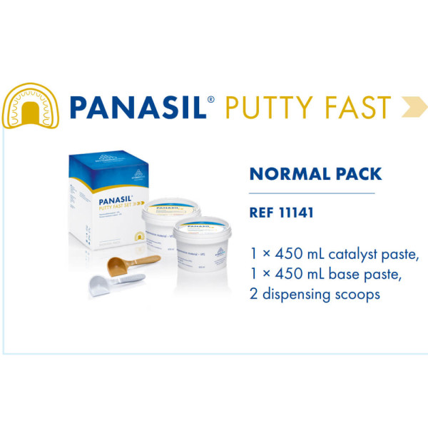 Panasil Putty, Fast Set, Normal Pack 900 ml - Kettenbach - KTN-11141