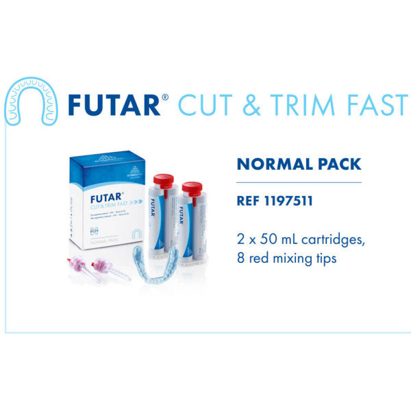 Futar Cut & Trim, Fast Set, Normal Pack - Kettenbach - KTN-11975