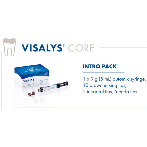 Visalys Core Dentin Syringe Intro Pack - Kettenbach - KTN-13865