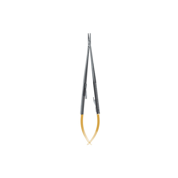 Straight Castroviejo Perma Sharp Needle Holder, 18 cm (7) - Hu Friedy - NH5024