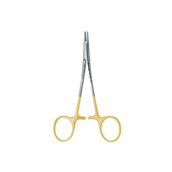 Halsey Perma Sharp Needle Holder, 13 cm (5) - Hu Friedy - NH5037