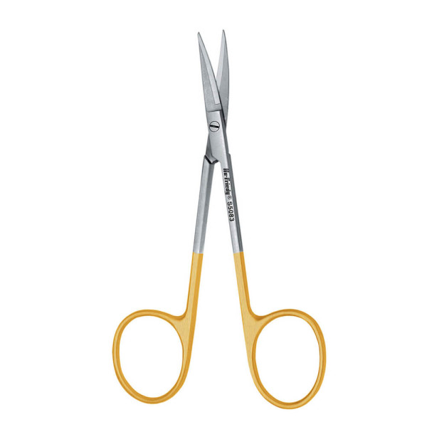Scissors Iris #5083, Angled PermaSharp, 11.5cm - Hu Friedy - S5083
